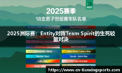 2025洲际赛：Entity对阵Team Spirit的生死较量对决